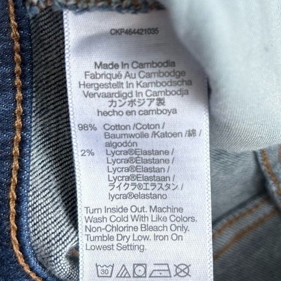 Madewell Flare Jeans Pant High Rise Demi-Boot Dark Stretch Blue Denim 29T - Picture 14 of 16